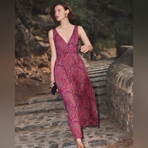 Boden Sleeveless Jersey Maxi Dress Size US 10 PETITE